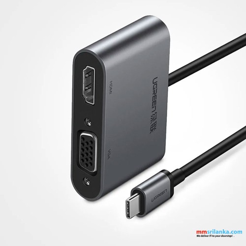 UGreen USB-C To HDMI+VGA Converter